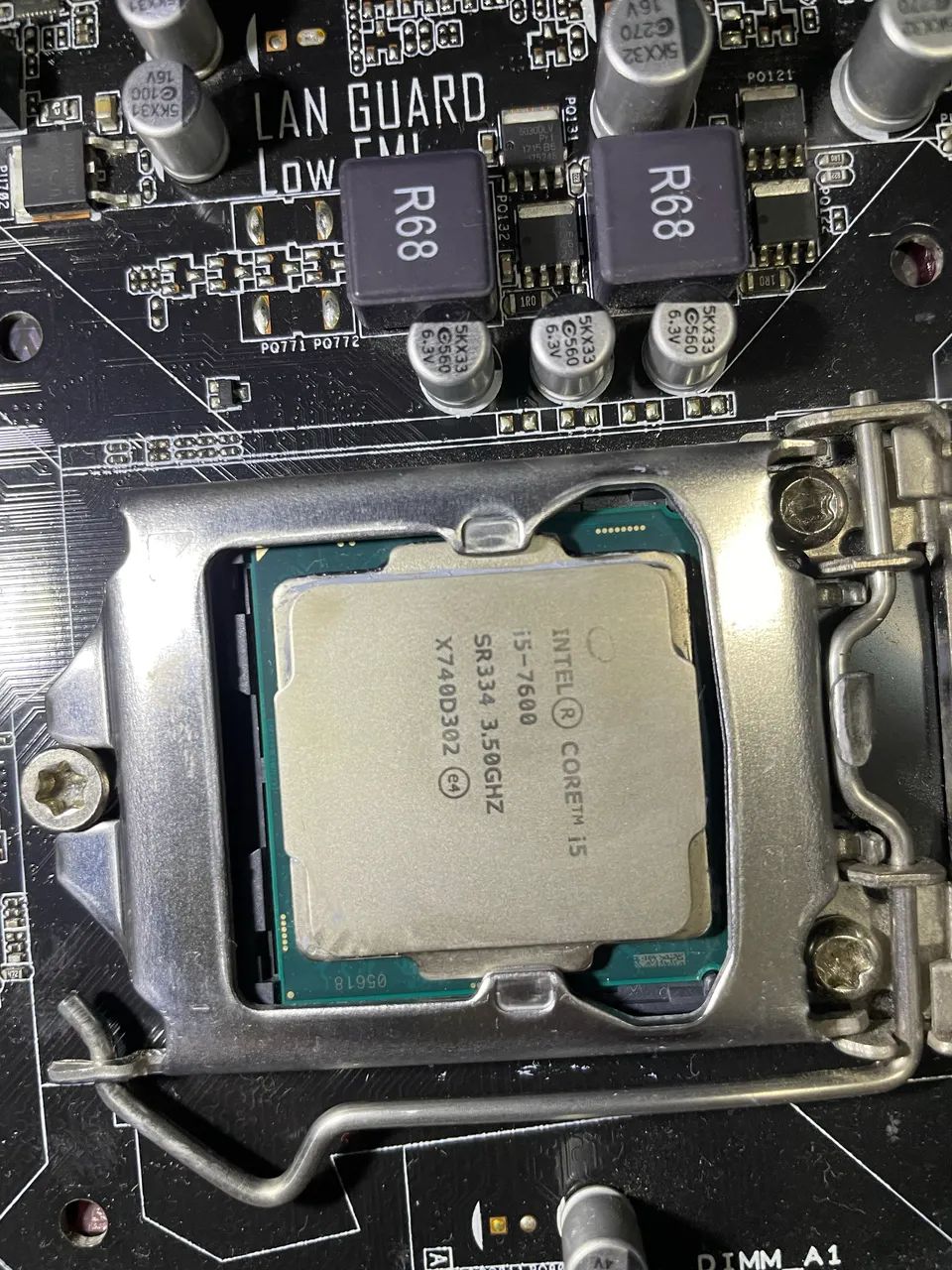 Placa mãe asus H110M-CS E I5-7600 - Foto 2