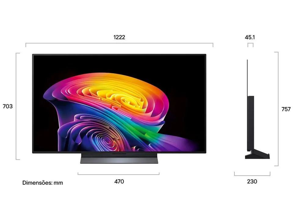 TV LG OLED55C6PSA - Foto 2