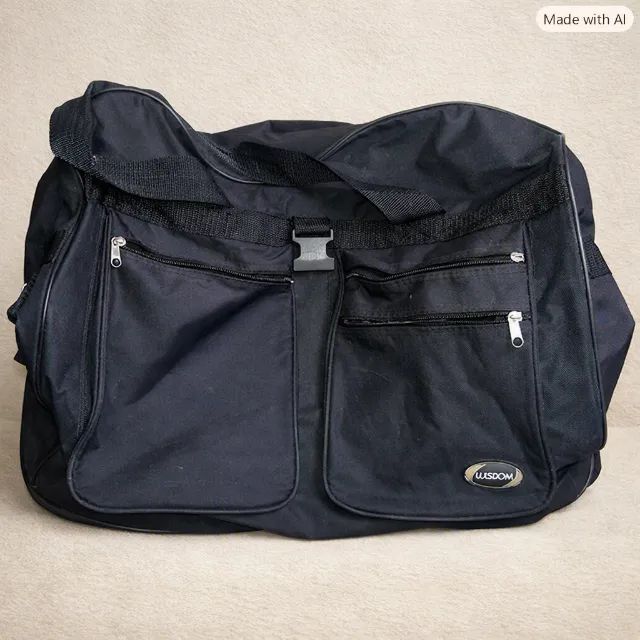 Bolsa De Viagem Expansível Grande Para Viagens Mudanças Comércio - Foto 2
