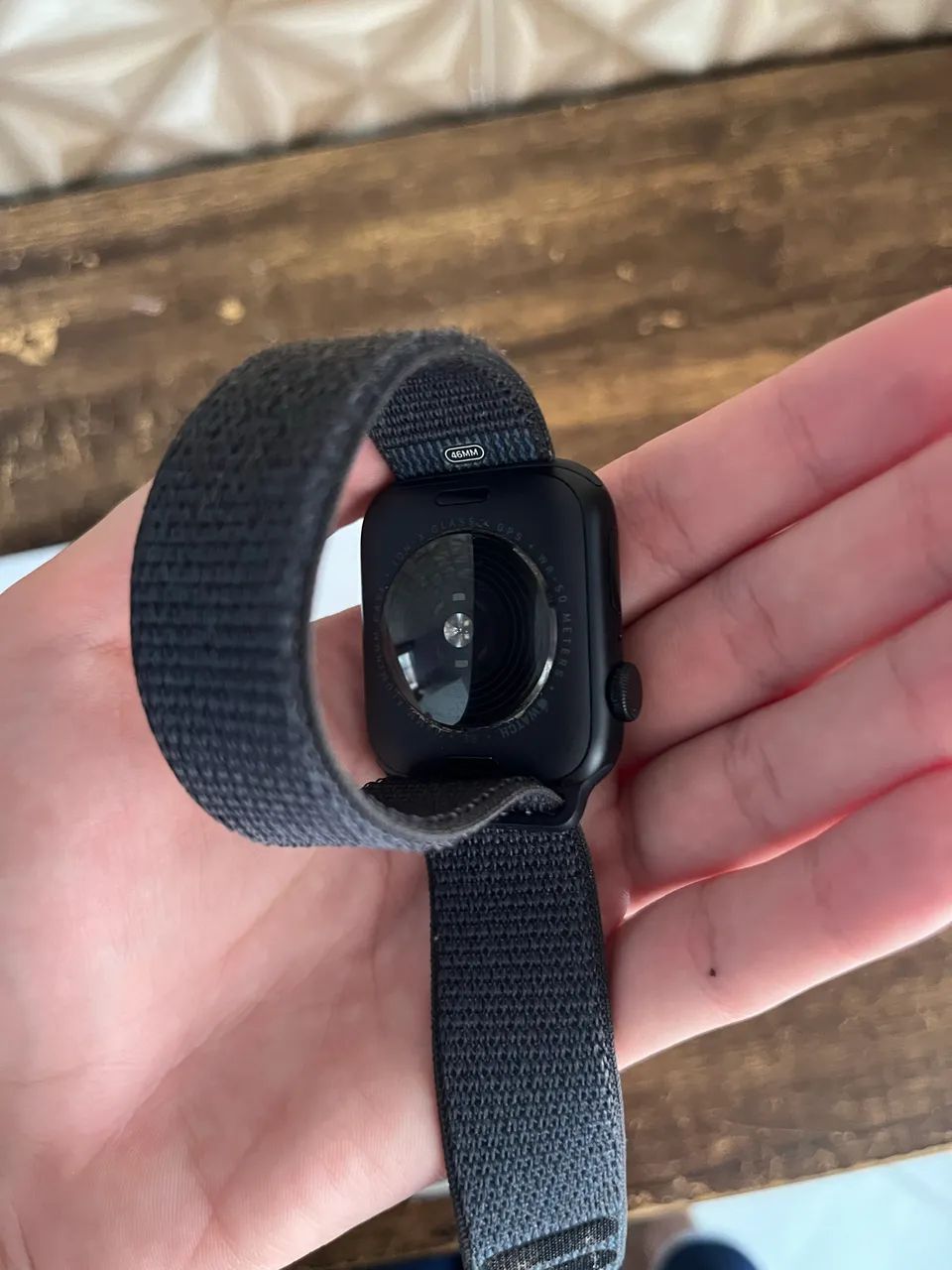 Apple Watch SE (2ª Gen) 44mm GPS - Bateria 100% - Caixa e Cabo - Foto 5