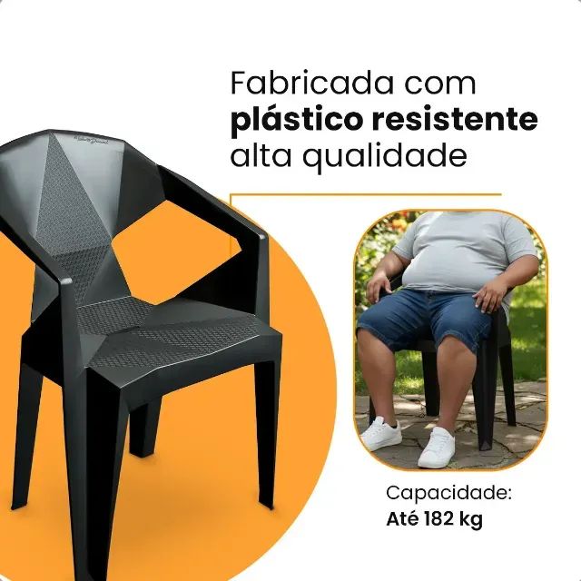 Poltrona  PRECIOSA Uso COMERCIAL 182 kg - NOVA - Foto 4