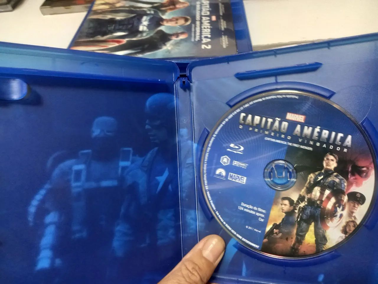 BLU RAY  CAPITÃO AMÉRICA 1 E 2 - Foto 4