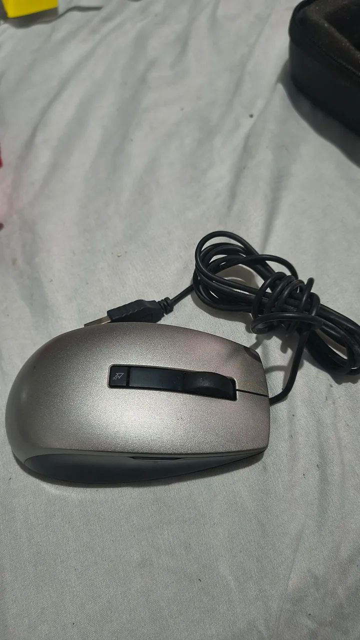MOUSE DELL COM FIO USB - Foto 4