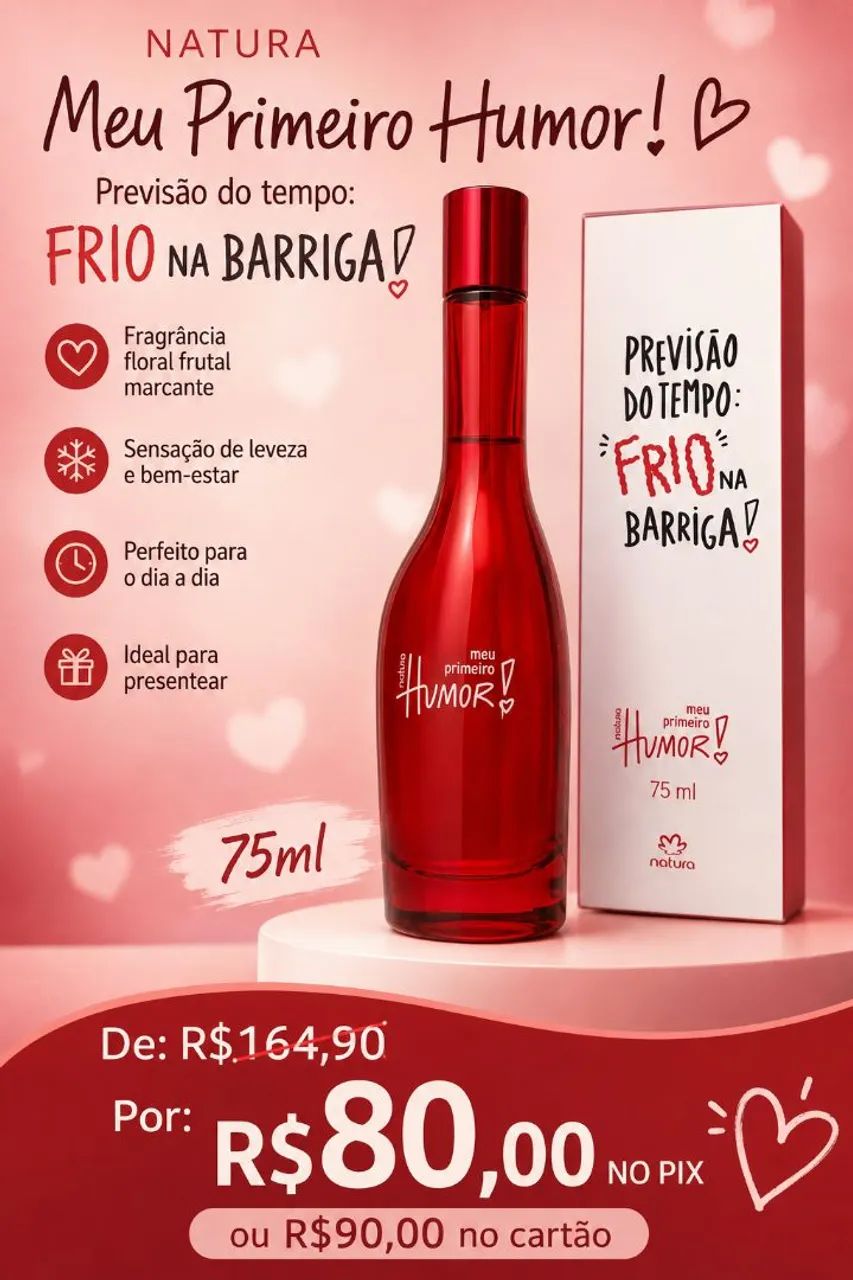 Perfume meu primeiro humor 