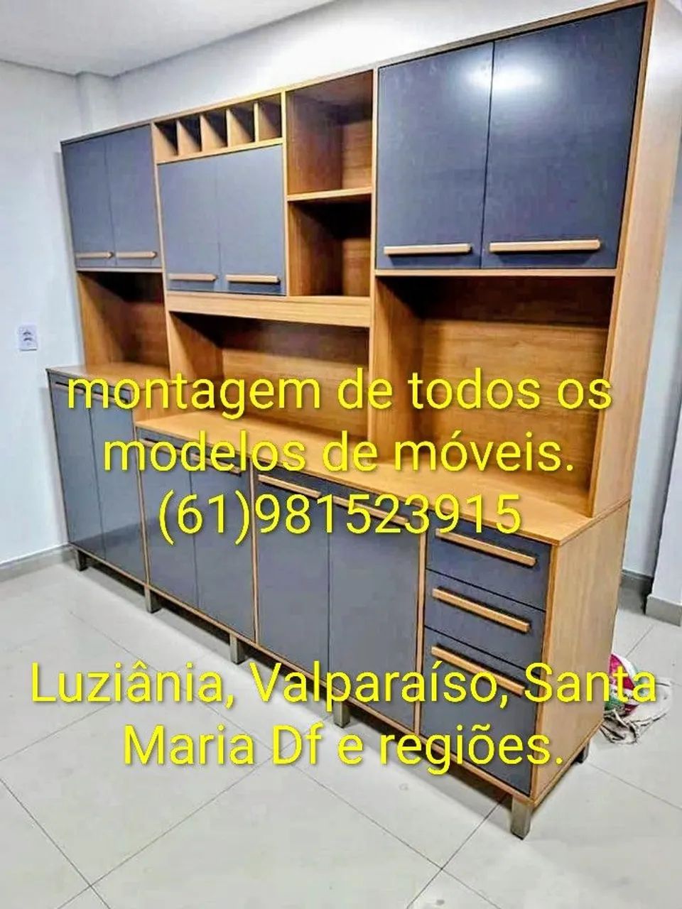 Montagem de móveis e pequenos fretes.