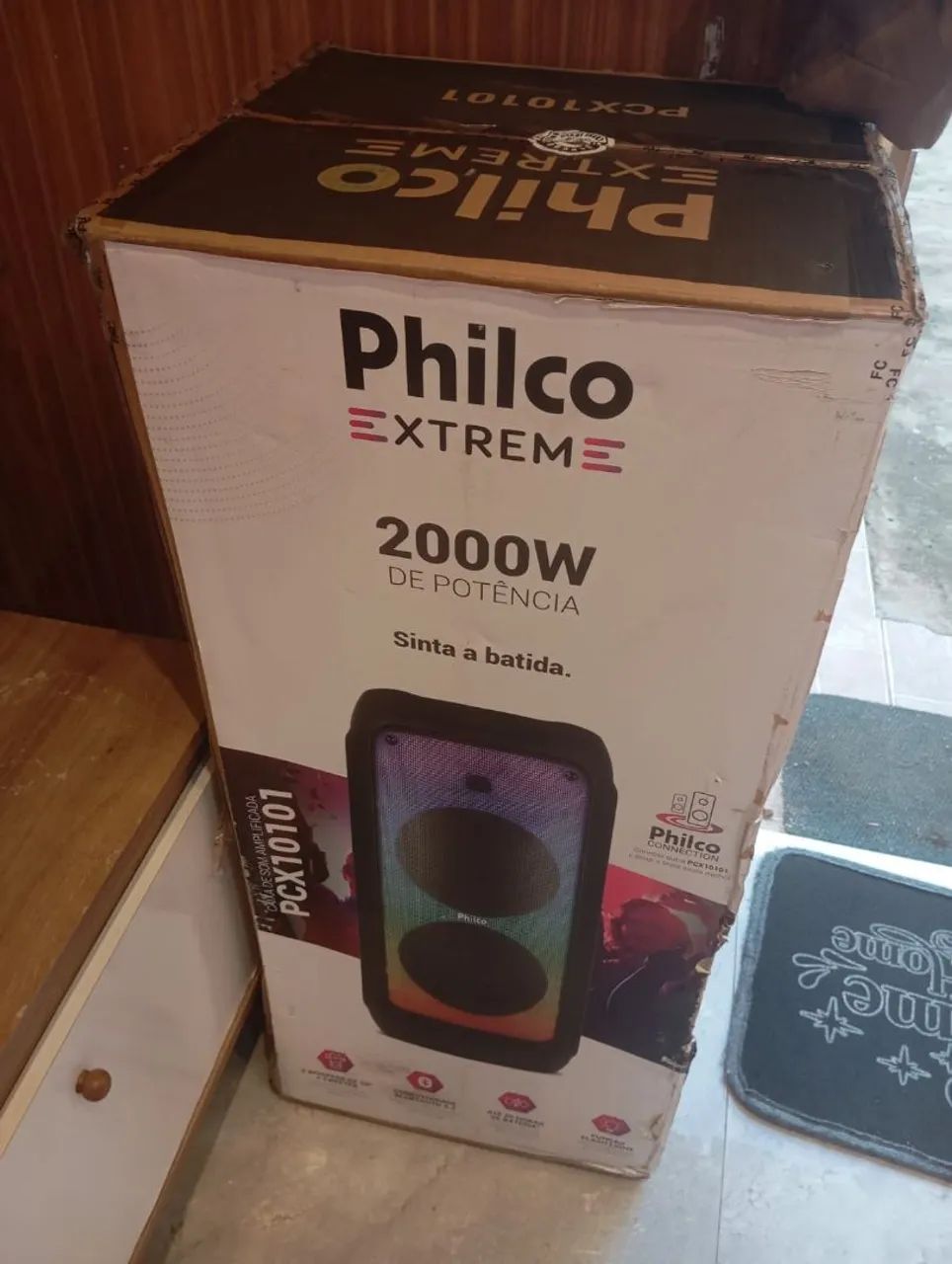 Caixa de som Philco nova Xtrem 2000w - Foto 4