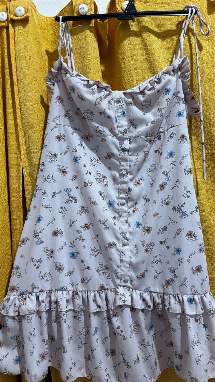 Vestido Colmeia Estampado  - Foto 2