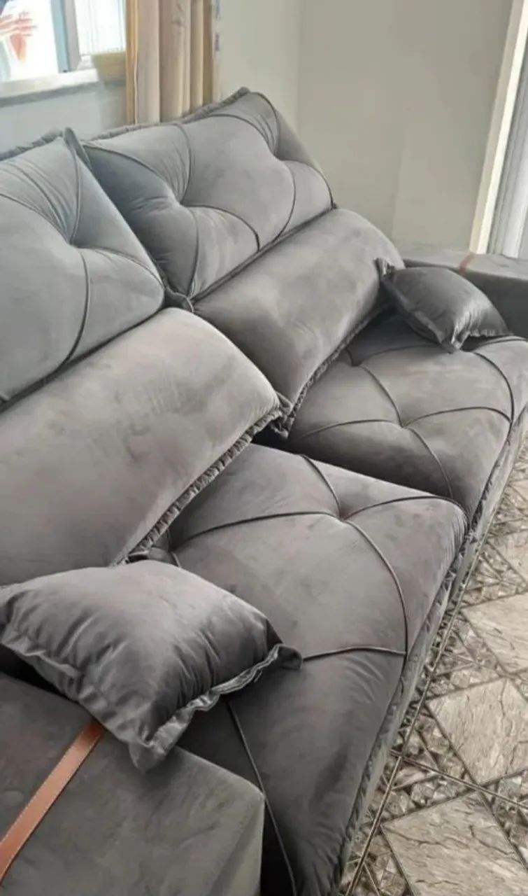 SOFÁ RETRATIL RECLINÁVEL
