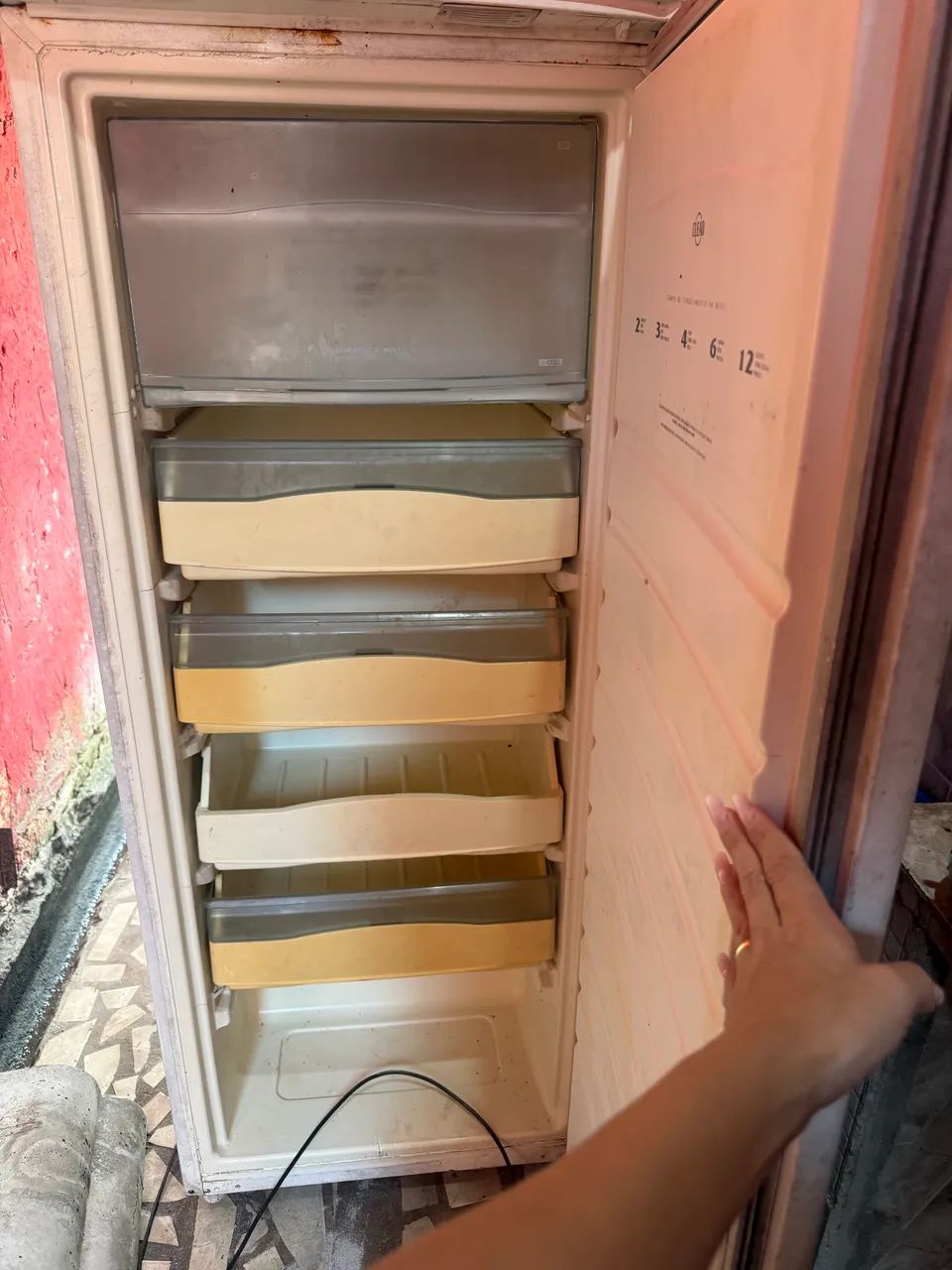 Freezer vertical 