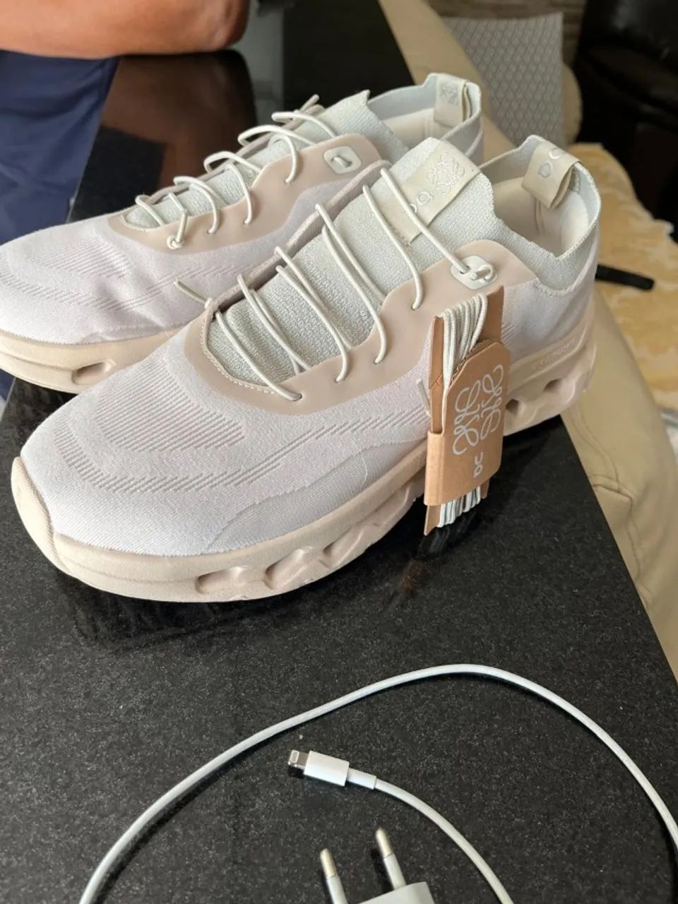 tenis on x loewe cloudtilt bege - Foto 3