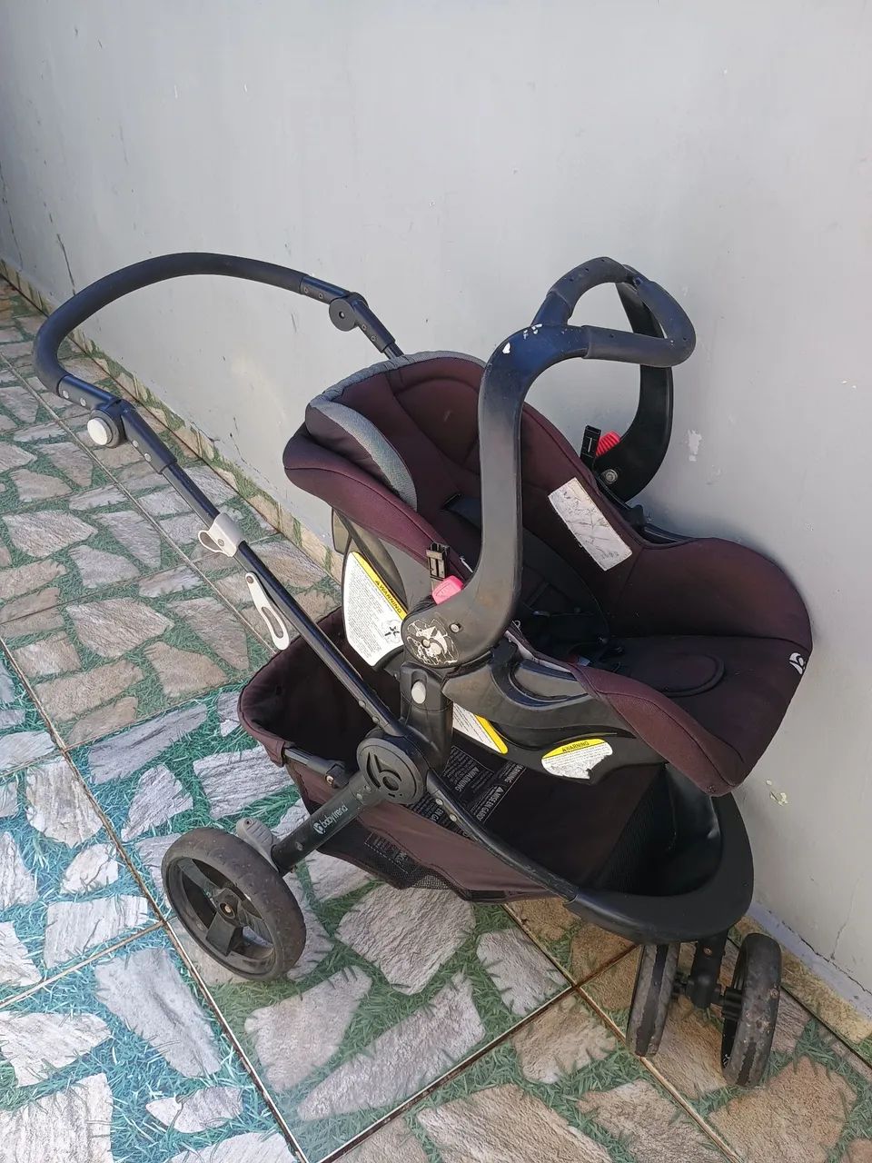 Carrinho de Bebê + bebê conforto + Moisés  - Foto 3