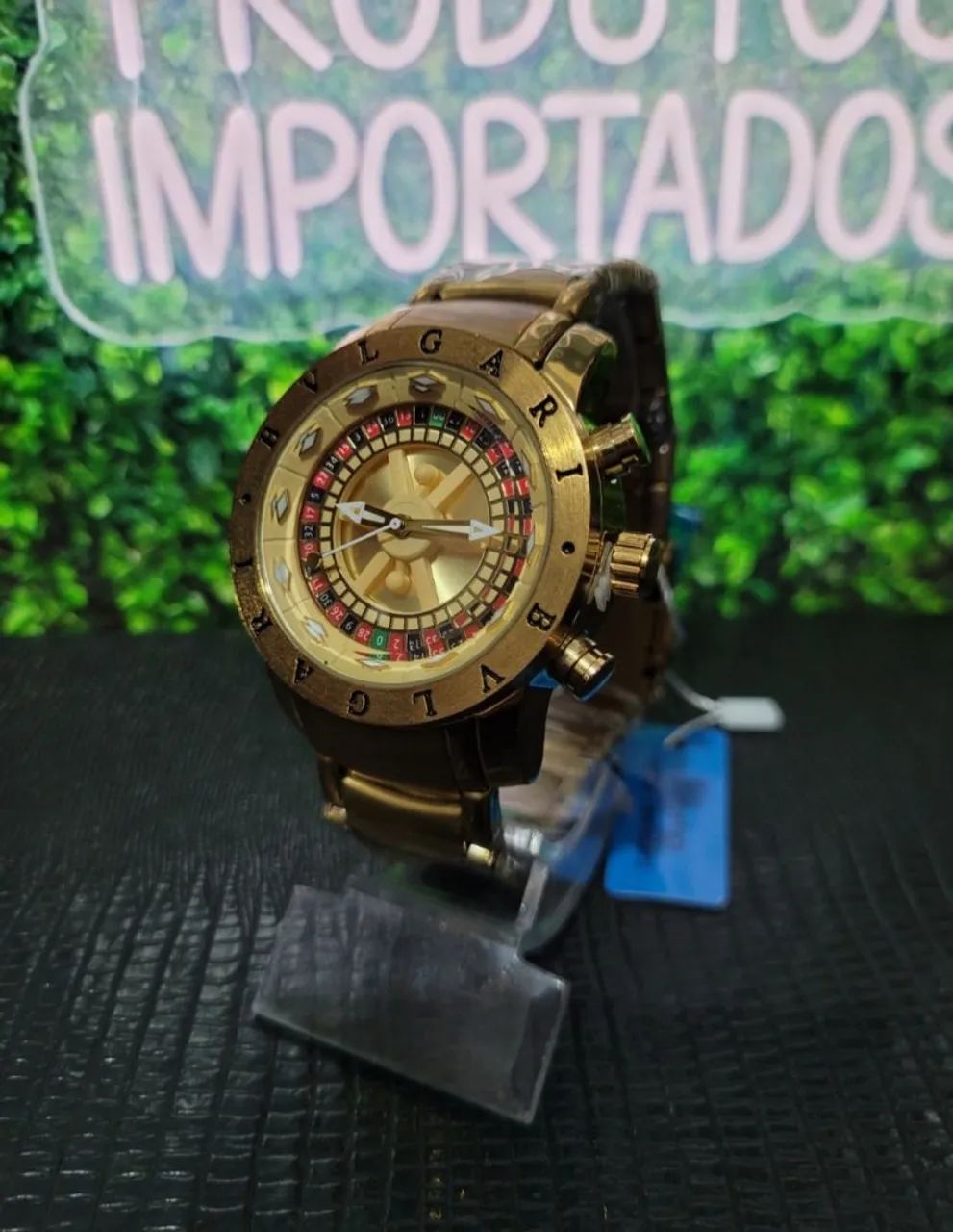 Relógio Bvlgari cassino aprova d'água  - Foto 2