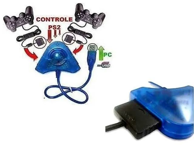 Adaptador USB Duplo para Controles PS1 / PS2 - Foto 3