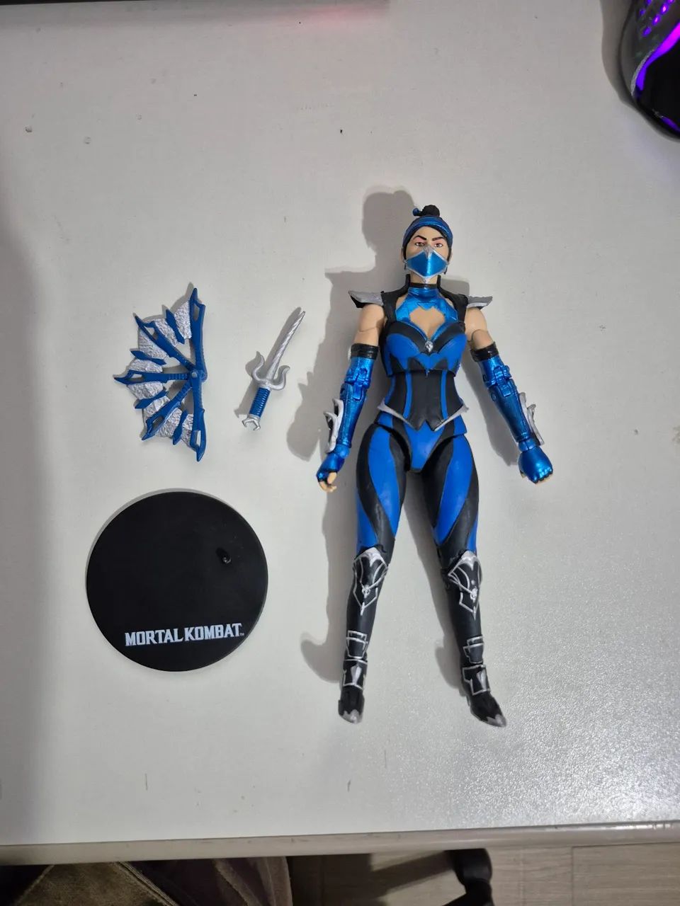 Macfarlane Toys Morral Kombat Kitana Loose - Hobbies e coleções