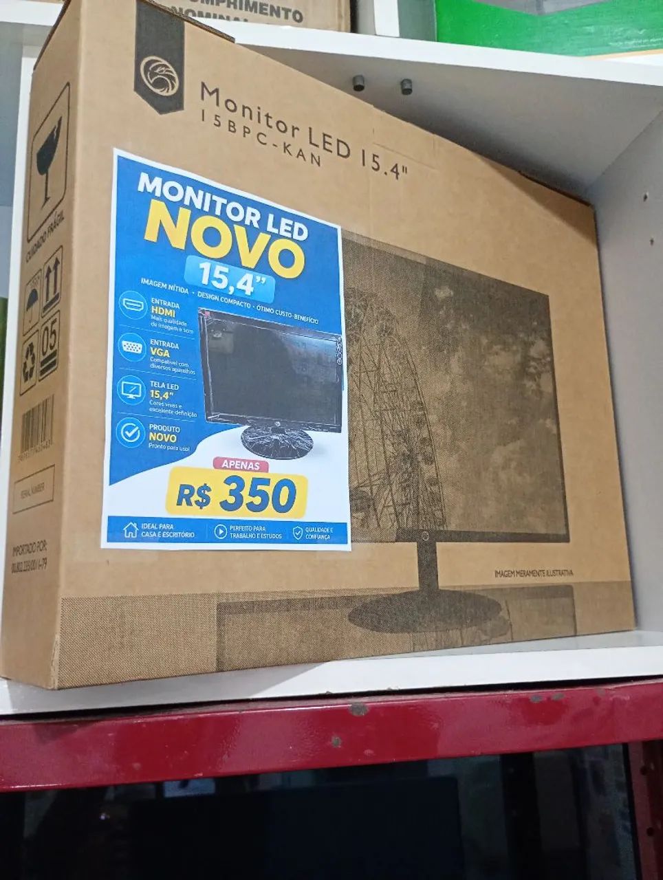 Monitor Led 15.4 Polegadas  - Foto 2