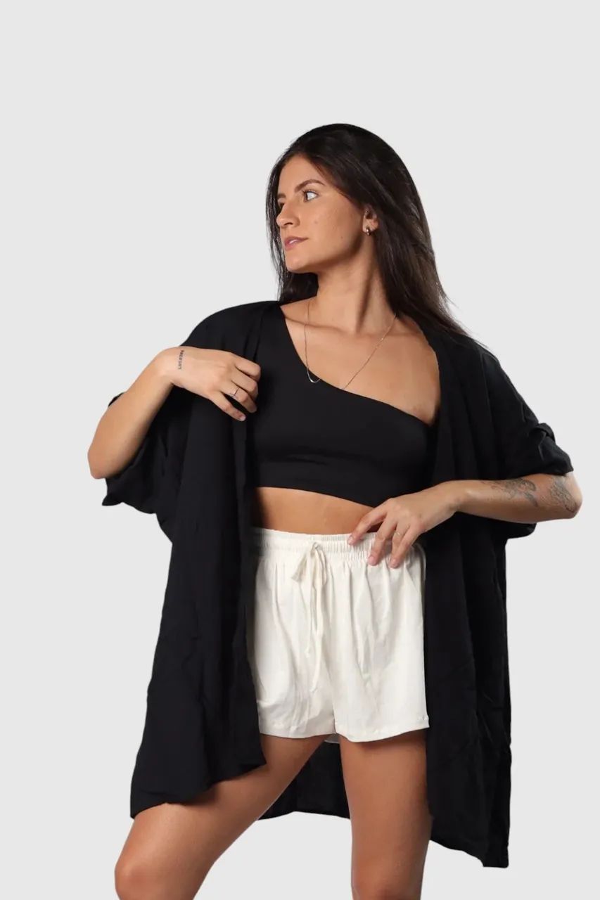 Kimono La Magie preto 