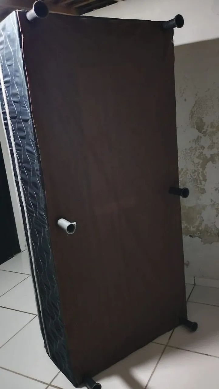 Cama box solteiro+colchão  - Foto 4