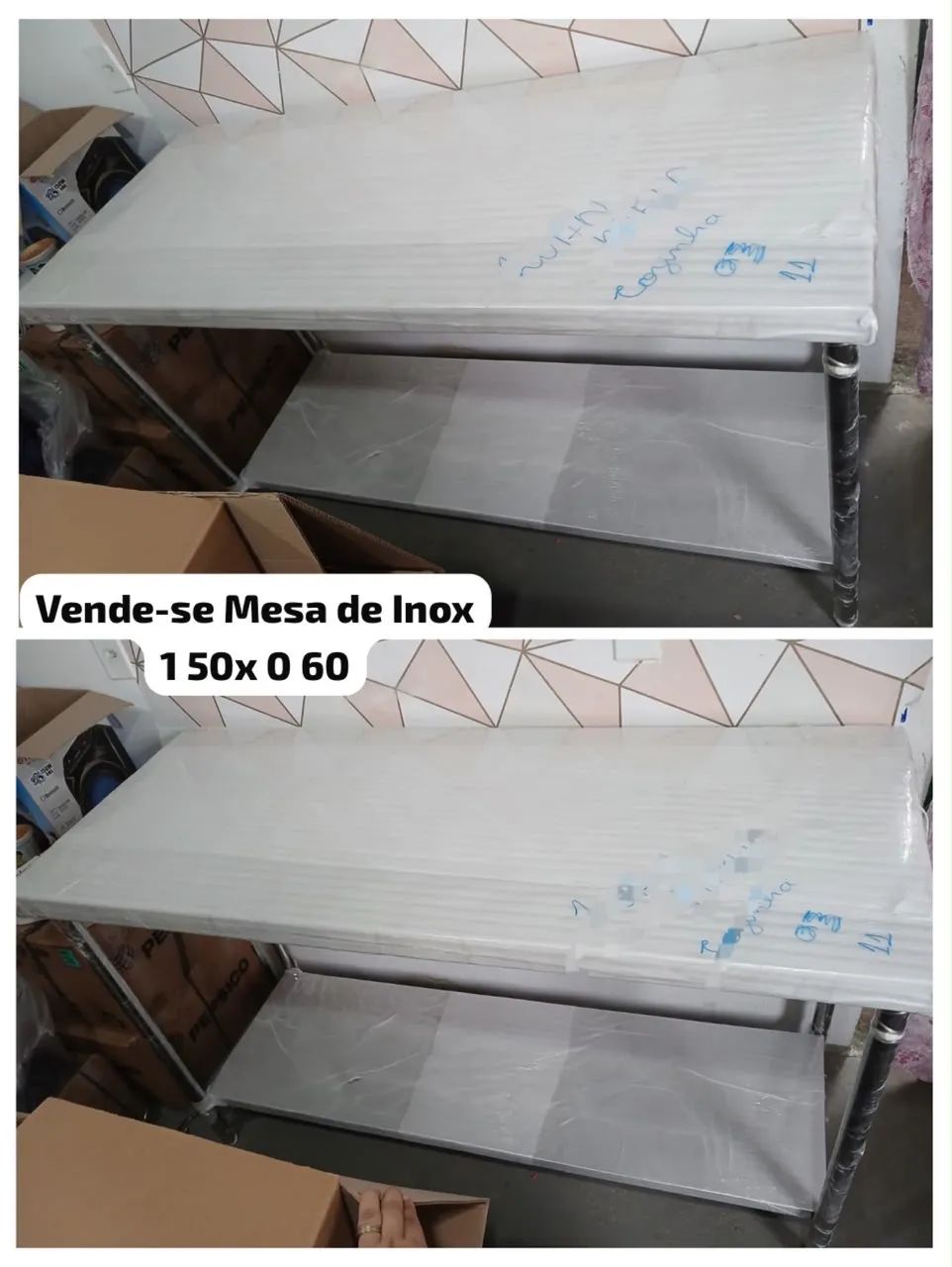 Mesa de inox 