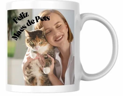 Canecas com Tema MÃES DE PETS