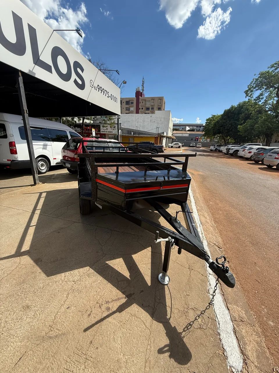 Carretinha Trucada Eixo Duplo - Reforçada  - Foto 3