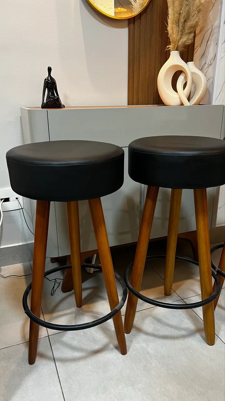 Banquetas Alta 70cm - Bancos balcão  - Foto 4