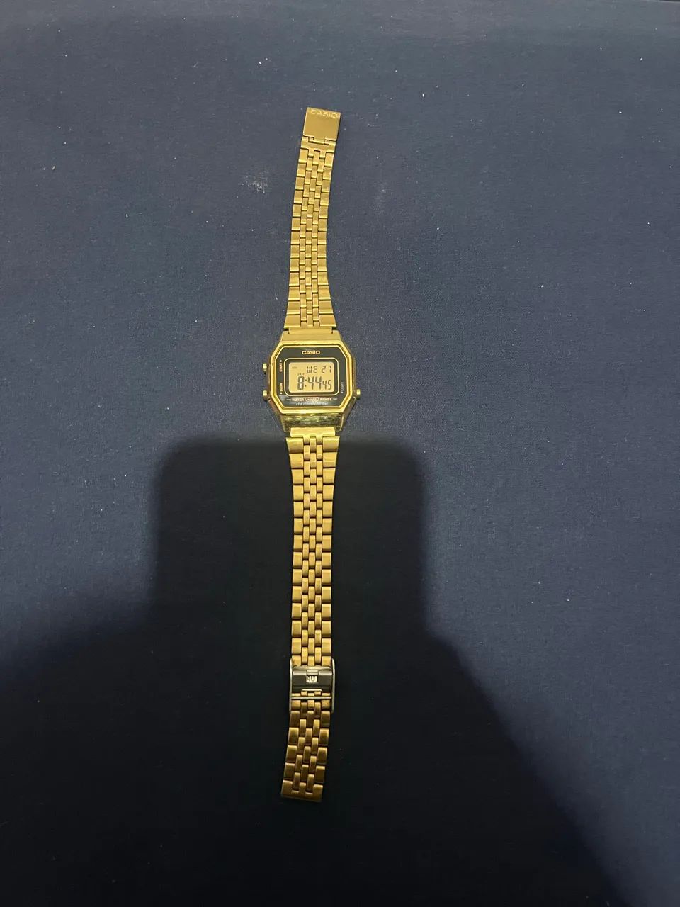 Relógio Casio Vintage Dourado Original Digital - Iluminator