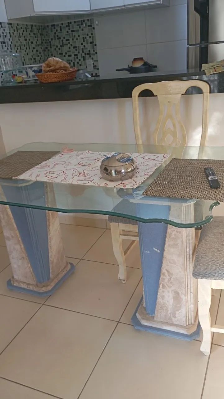 Mesa de vidro 