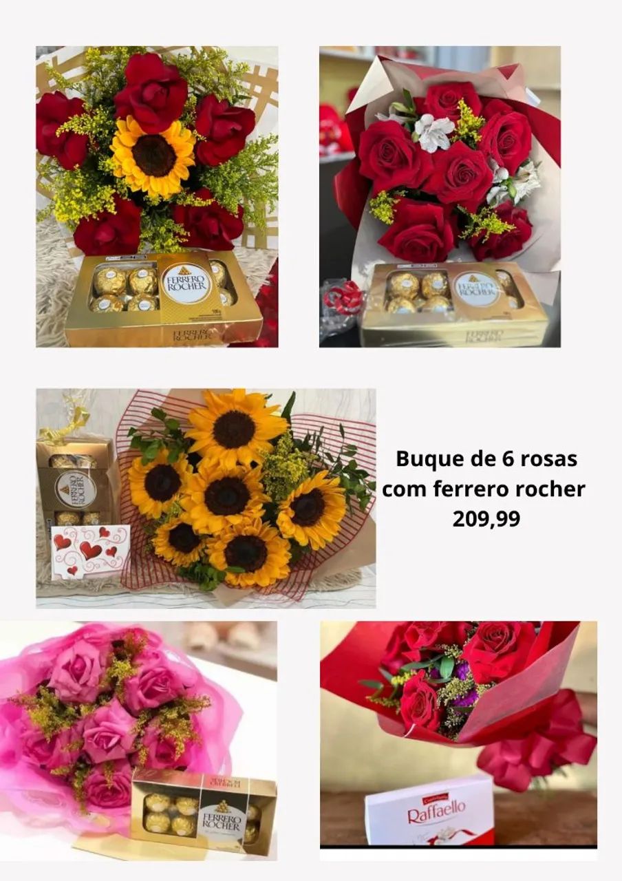 Flores com Ursos e Chocolates - Foto 5
