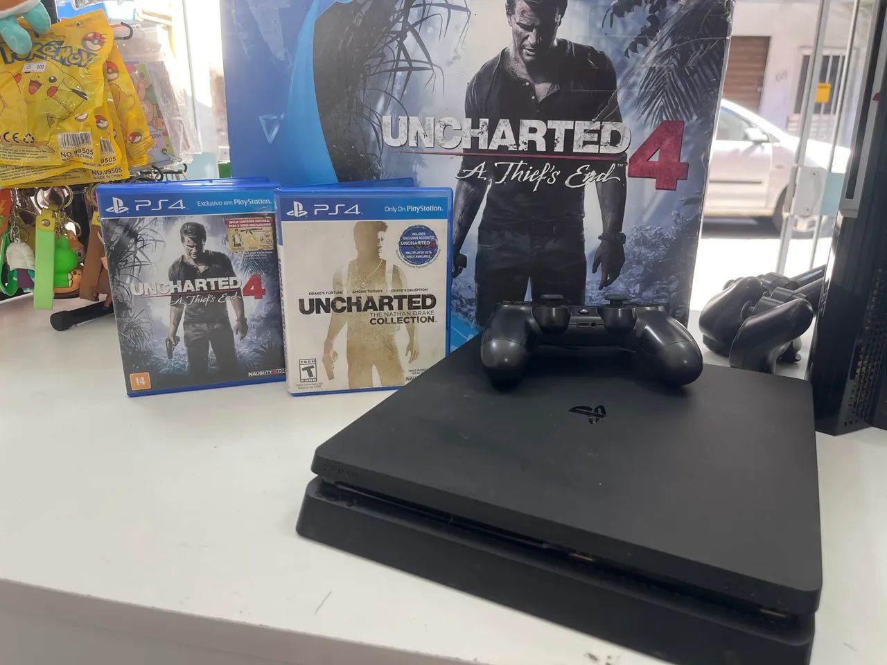 Ps4 2 jogo é um controle 1 T HD - Foto 5