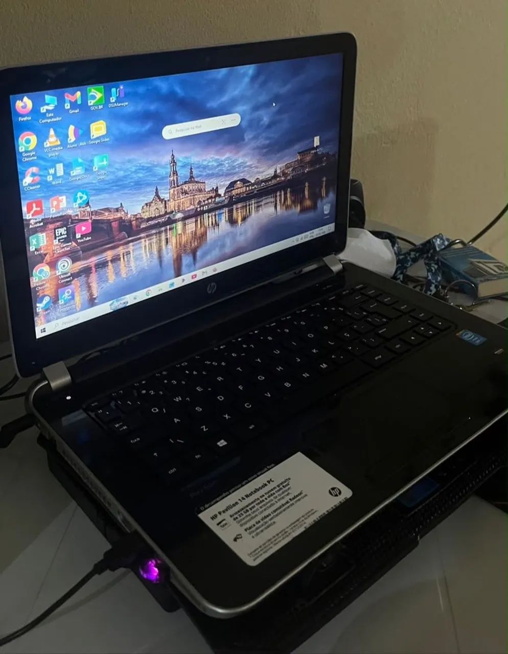 Notebook HP Pavilion 14 - Intel Core i7 + SSD 512 GB