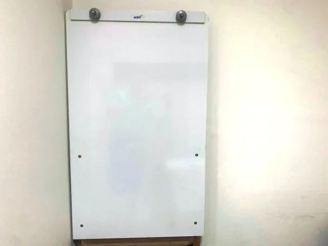 Quadro Branco Magnético com Cavalete de Madeira - Foto 2