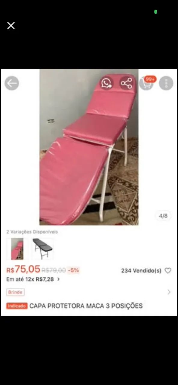Maca 3 posições  - Foto 2