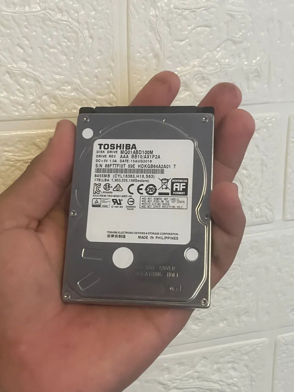 HD de 500gb e 1TB