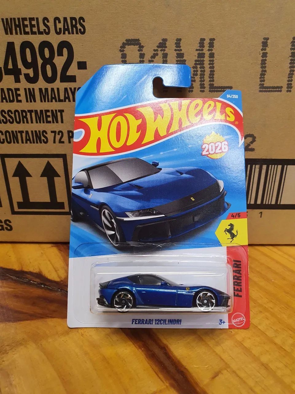 Hotwheels Ferrari 12cilindri 