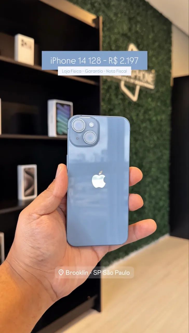 iPhone 14  - Loja Física - Nota fiscal 
