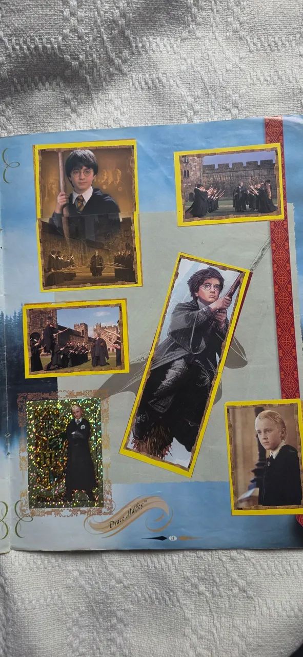 Álbum de figurinhas Harry Potter e a Pedra Filosofal - Foto 3