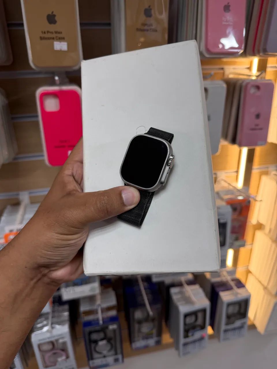 Apple Watch Ultra 1 cinza 
