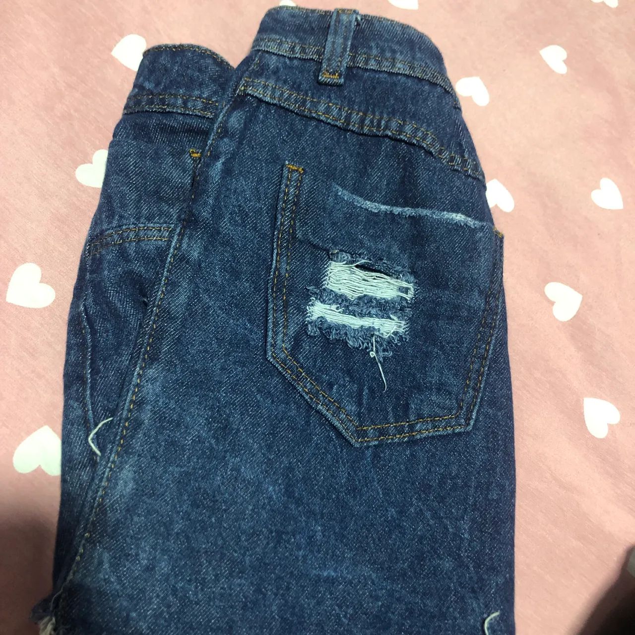 Saia jeans desfiada 40 - Foto 4