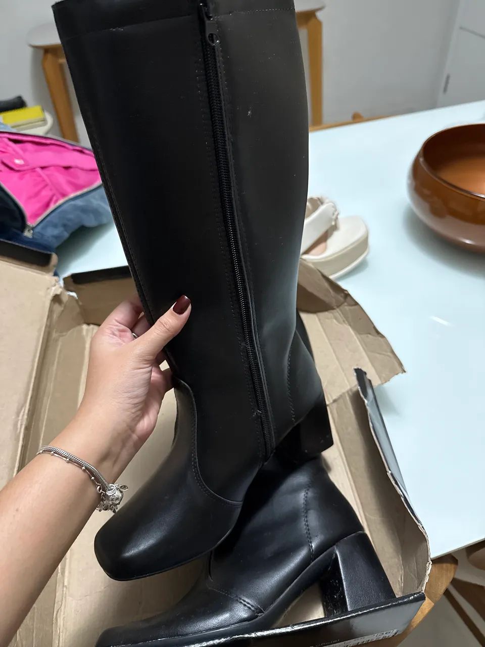 Bota cano alto