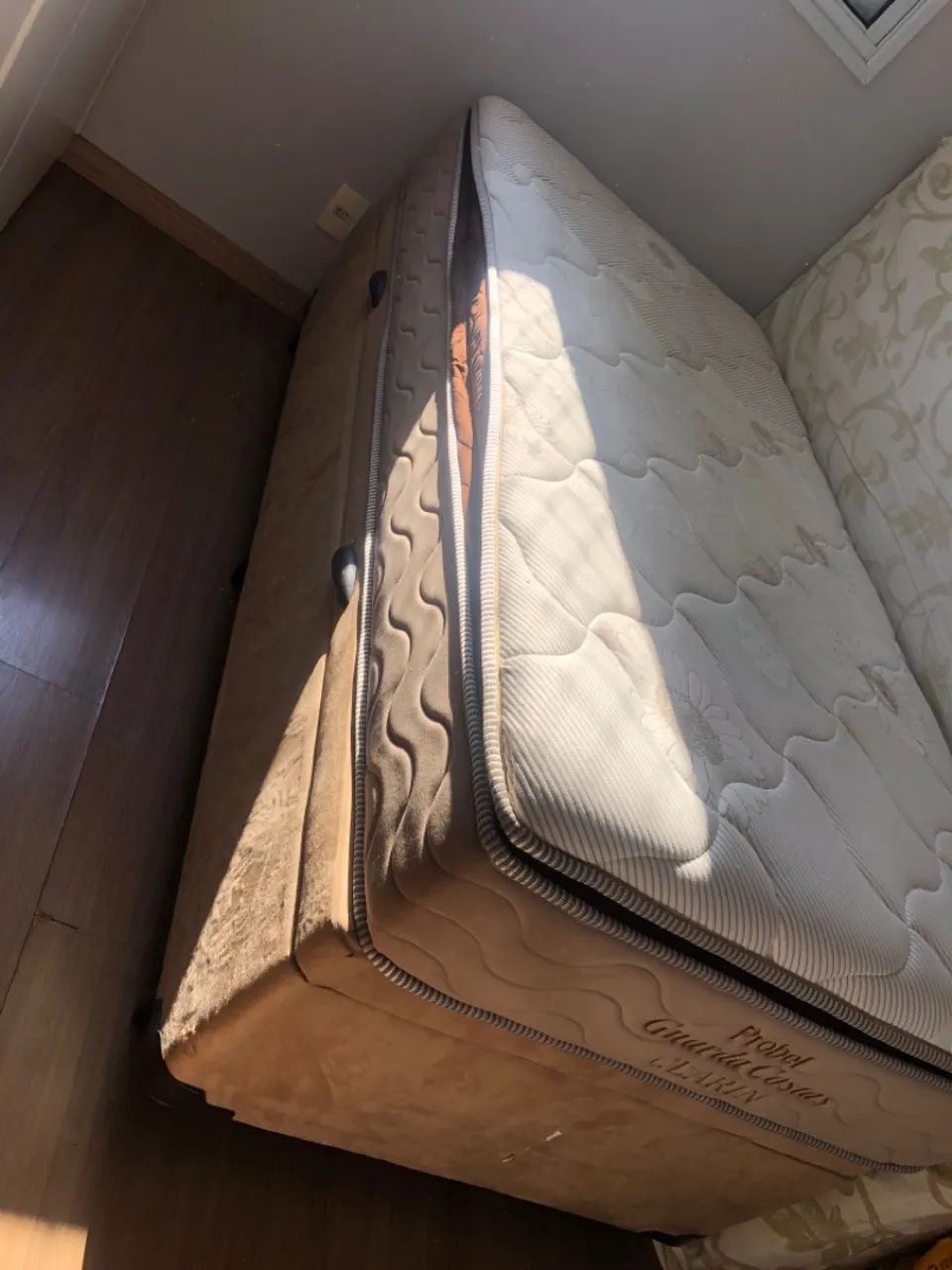 Cama Solteiro Baú + Colchão - Foto 2