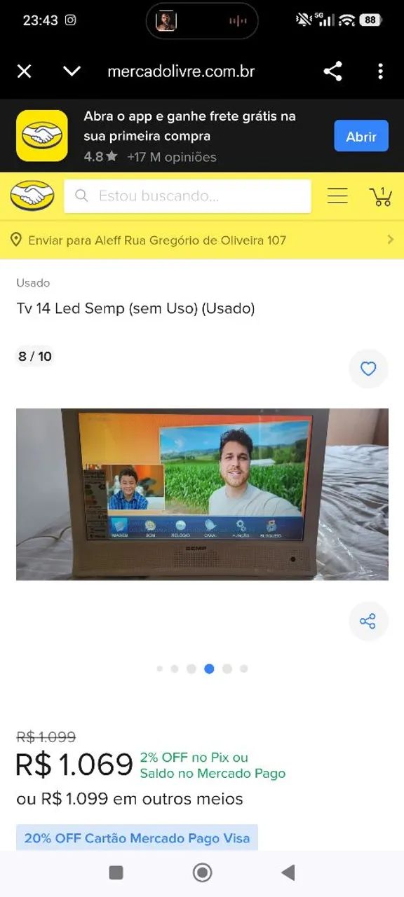 TV LED SEMP 14 - Foto 4