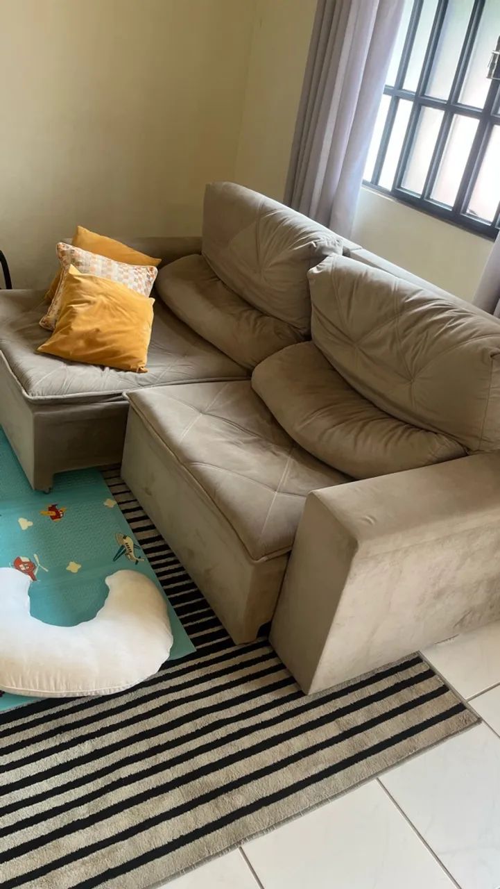 Vendo sofá reclinável usado  - Foto 2
