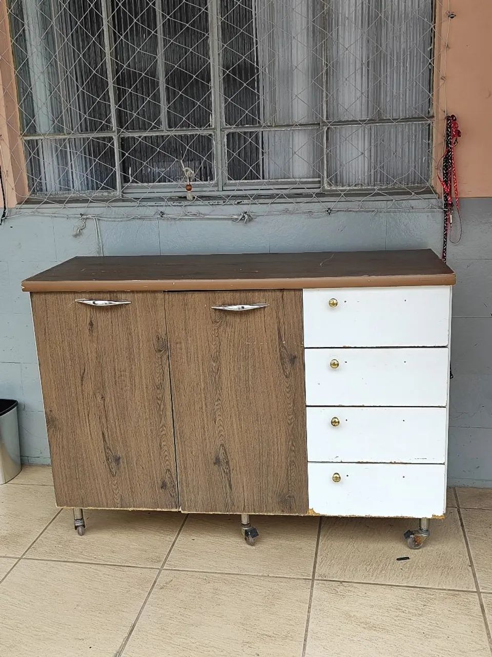 Armário bancada de cozinha 