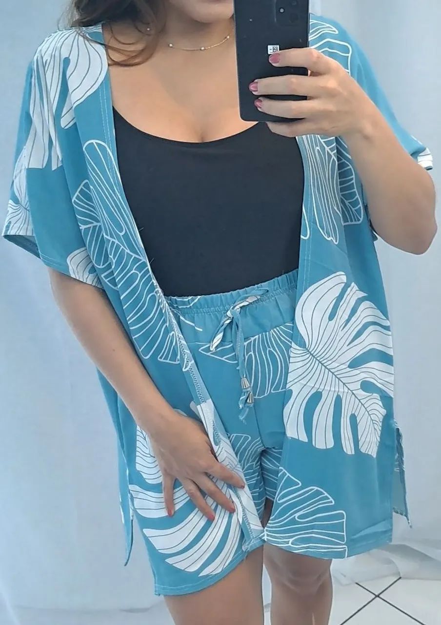 Kimono saída de praia 