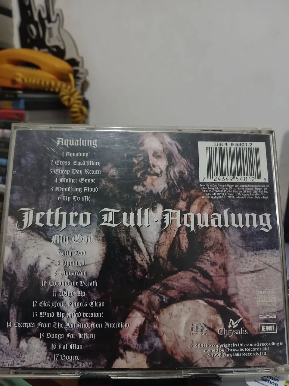 Cd Jethro Tull Aqualung - Foto 2