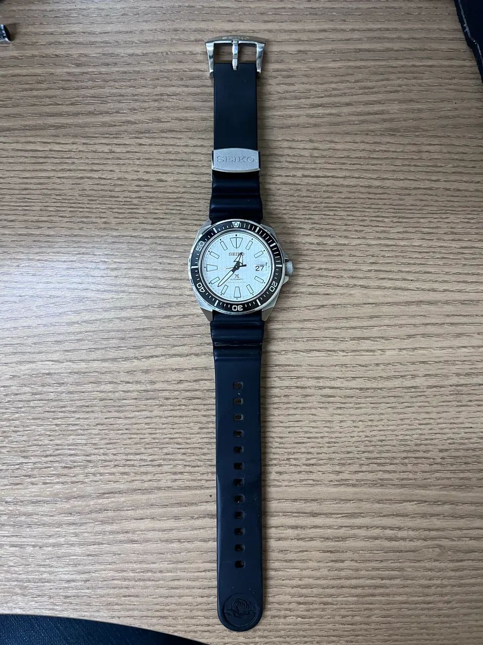 Relógio SEIKO Samurai Branco  - Foto 4
