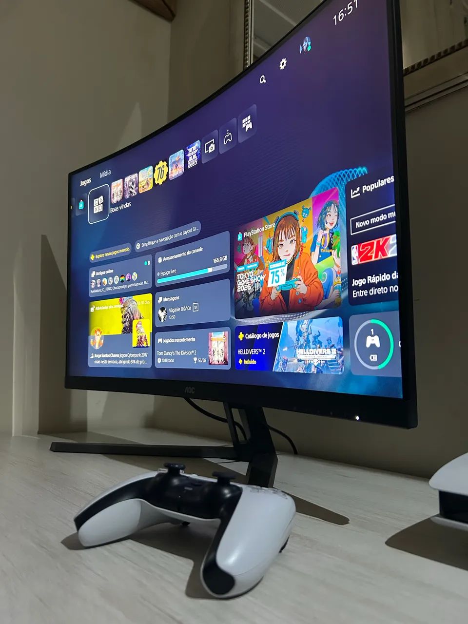 PS5 Slim digital - 1TB - Foto 3