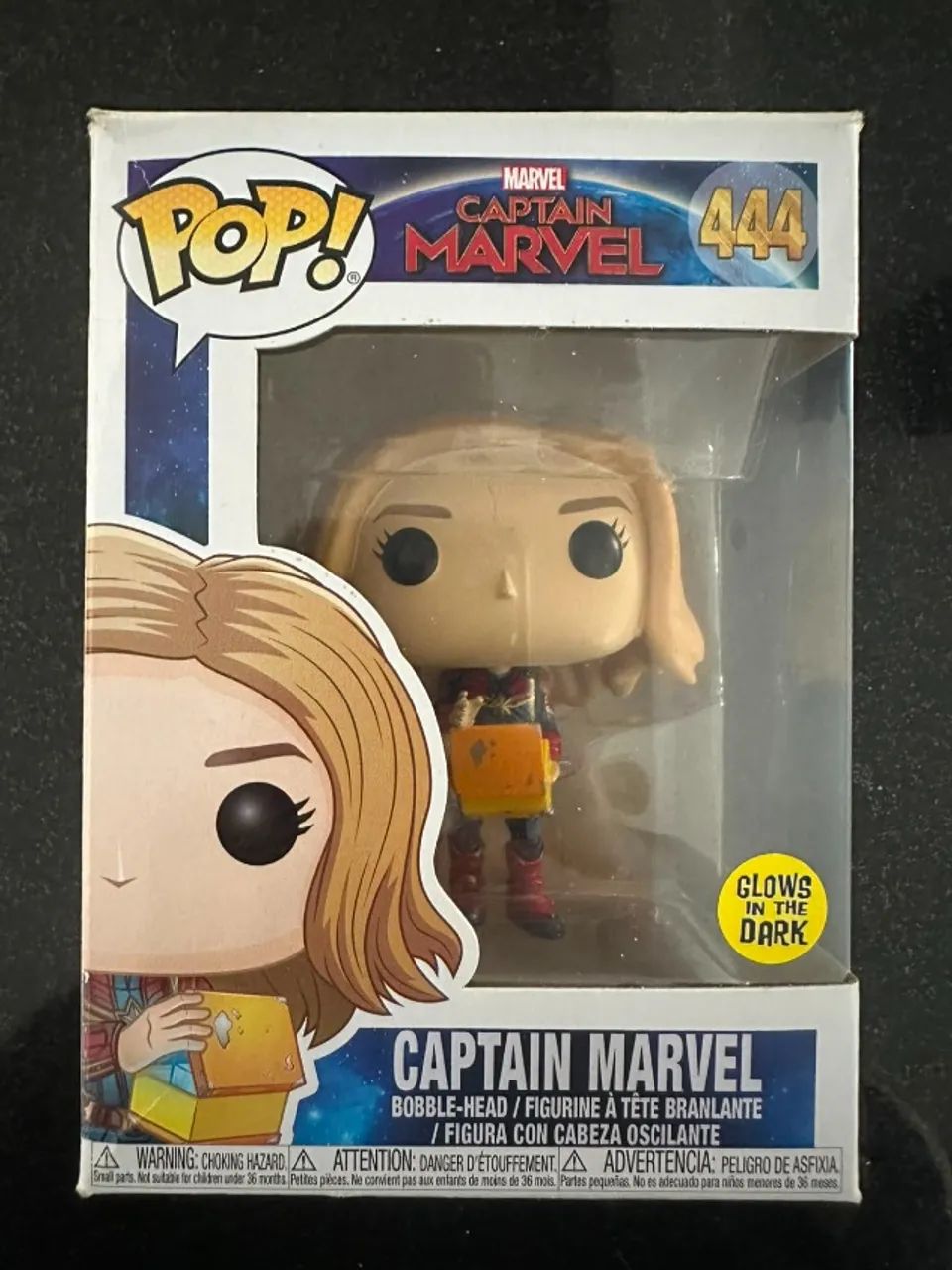 FUNKO POP CAPITA MARVEL 444
