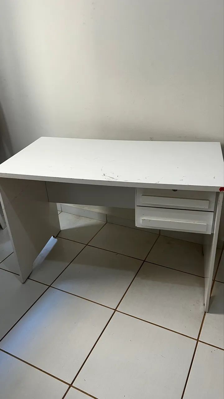 Mesa de escritório Branca