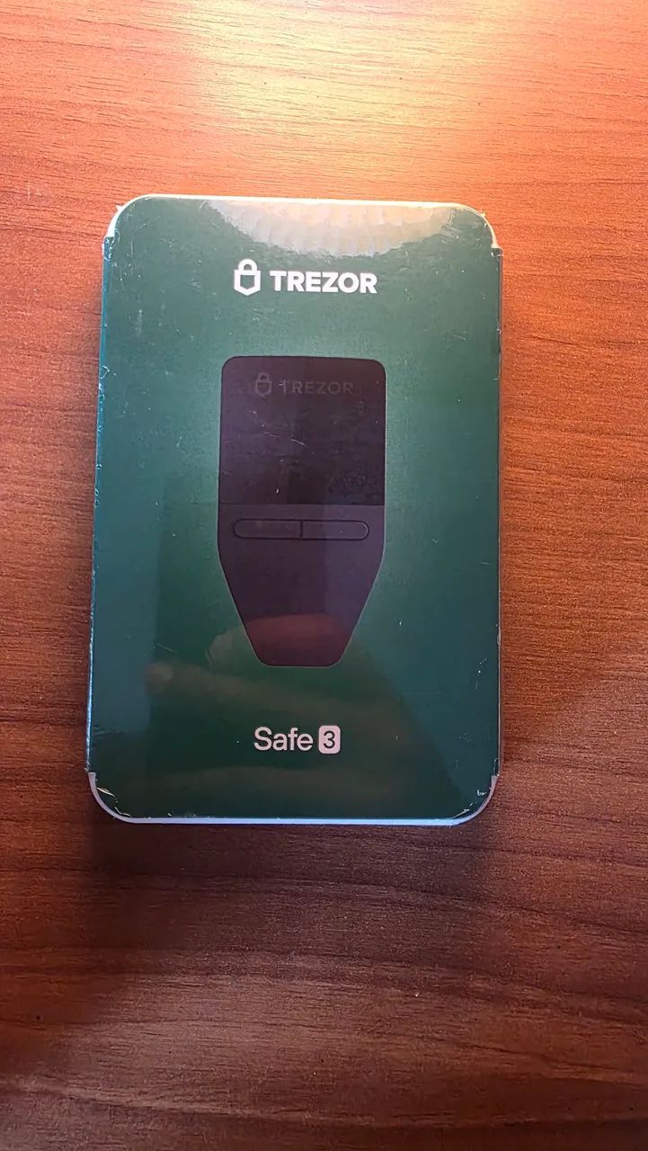 Trezor Safe 3 Cold Wallet (Cripto Moedas)
